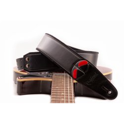 RightOn! Charm-60 Black Guitar Strap
